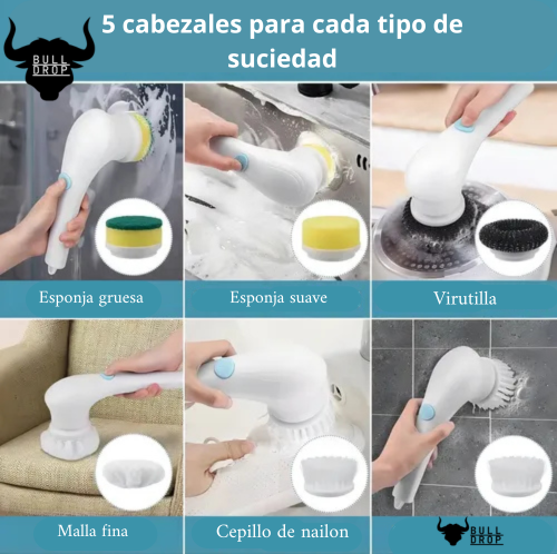 Cepillo Eléctrico 5 En 1