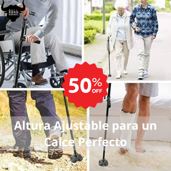 Bastón Ortopédico Plegable con Luz LED