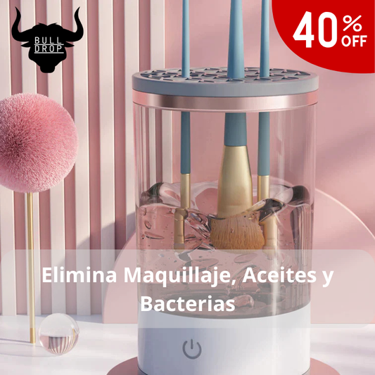 Limpiador Eléctrico de Brochas para Maquillaje