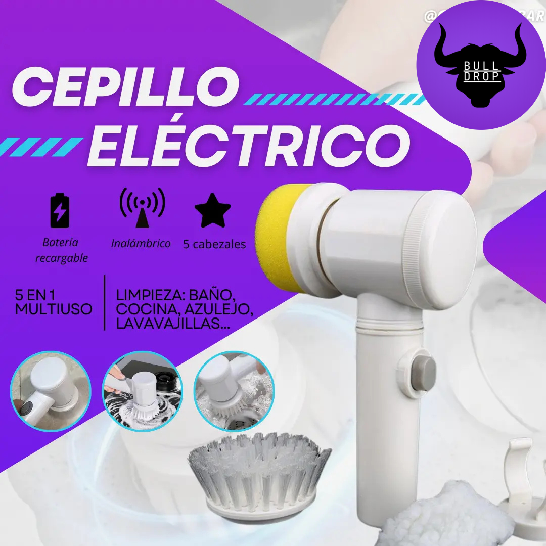 Cepillo Eléctrico 5 En 1